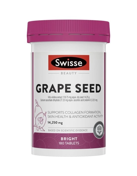 Swisse Beauty Grape Seed 14,250mg 180 Tablets