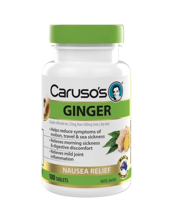 Caruso's Natural Health Ginger 100 Tablets