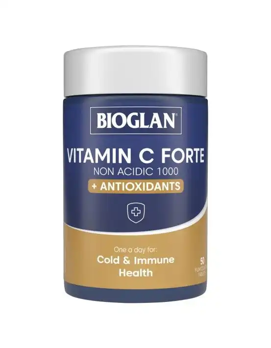 Bioglan One-a-Day Viatmin C Forte 1000mg 50 Tablets