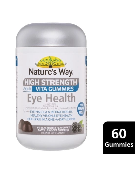 Nature's Way High Strength Adult Vita Gummies Eye Health 60's