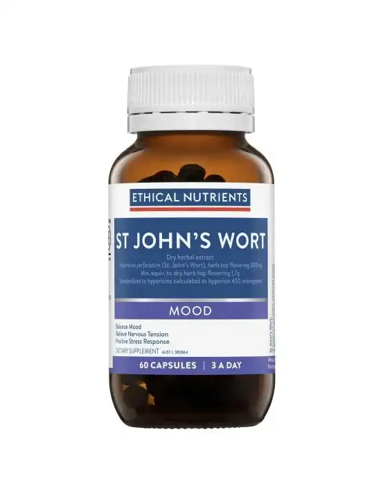 Ethical Nutrients St John's Wort 60 Capsules