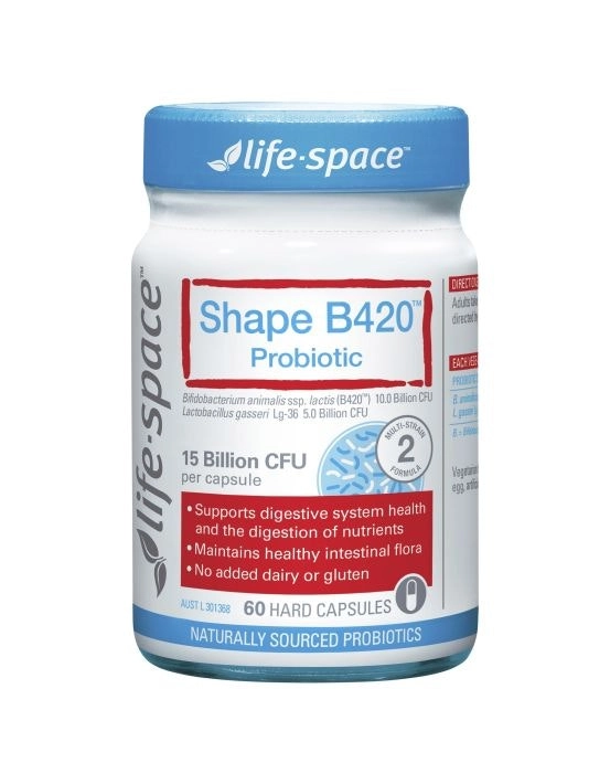 Life-Space Shape B420 Probiotic 60 Capsules