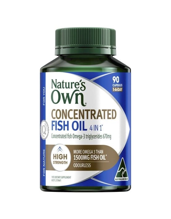 Nature's Own 4 in 1 Concentrated Fish Oil