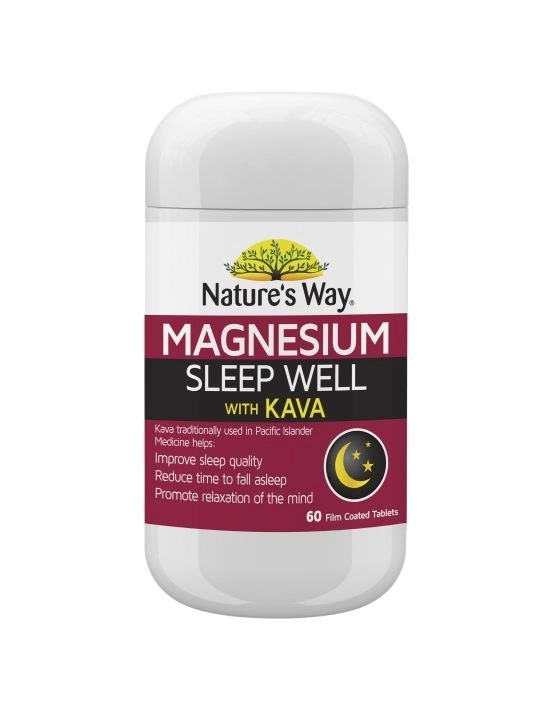 Nature's Way Magnesium Sleep Well 60 Tablets