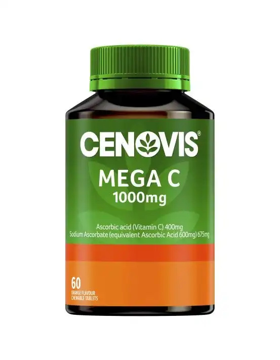Cenovis Mega C 1000mg 60 Chewable Tablets