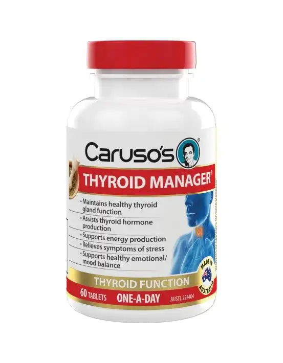 Caruso's Natural Health Thyroid Manager 60 Tablets