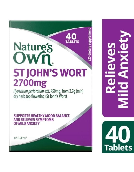 Nature's Own St John's Wort 2700Mg 40 Tablets