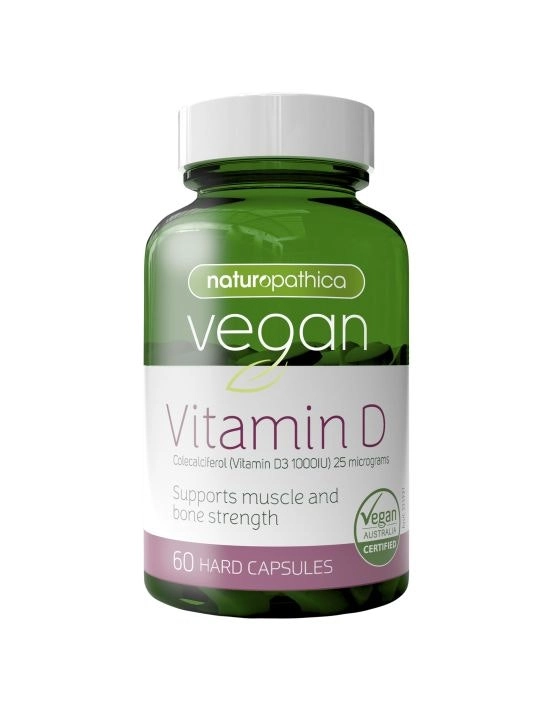 Naturopathica Vegan Vitamin D 60 Capsules