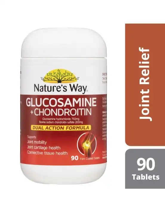Nature's Way Glucosamine Plus Chondroitin 90 Tablets