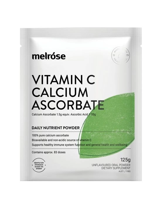 Melrose Vitamin C Calcium Ascorbate 125g