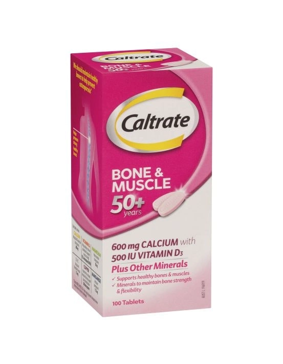 Caltrate Bone & Muscle 50+ Years 100 Tablets