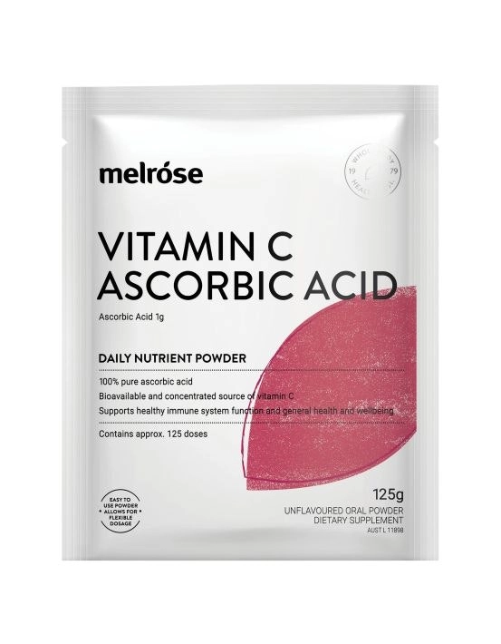 Melrose Vitamin C Ascorbic Acid 125g