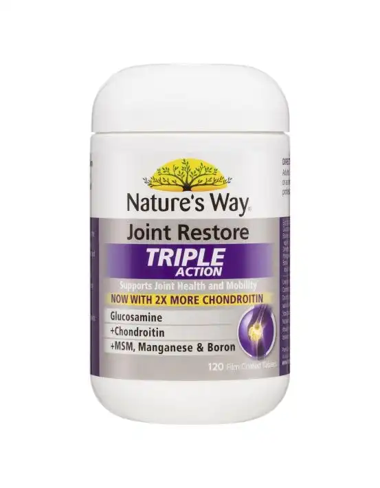 Nature's Way Joint Restore Triple Action 120 Tablets