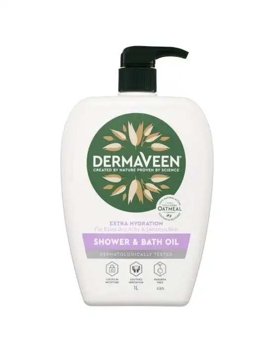 DermaVeen Extra Gentle Shower & Bath Oil