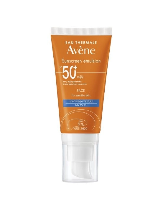 Avene Sunscreen Emulsion Face SPF 50+ 50mL