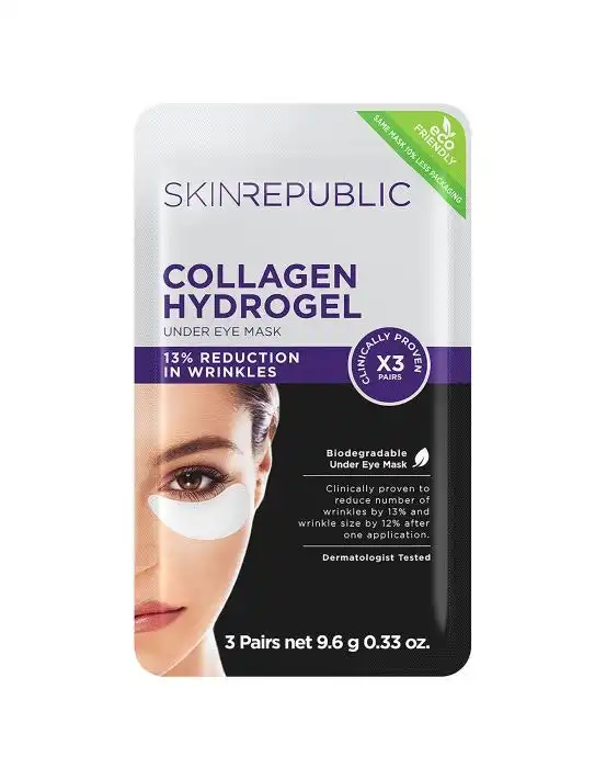 Skin Republic Collagen Hydrogel Under Eye Patch 3 Pairs