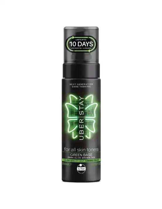 Le Tan Uber Stay Self Tanning Foam Green Base 200mL