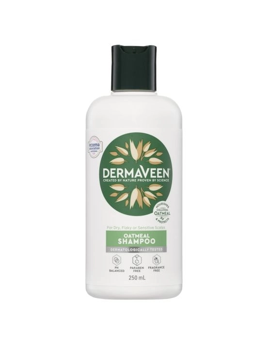 DermaVeen Daily Nourish Oatmeal Shampoo 250mL