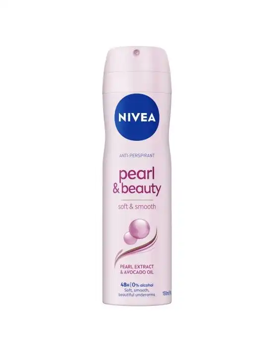 Nivea Deodorant Aerosol Pearl And Beauty 150mL