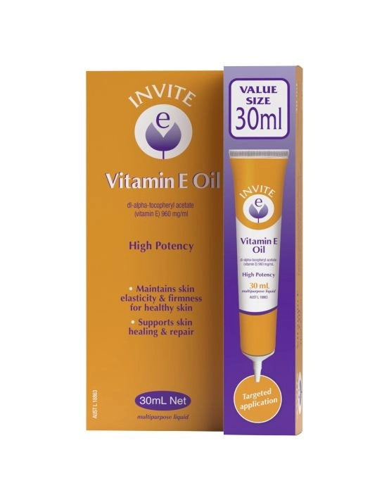 Invite E Vitamin E Oil 30mL