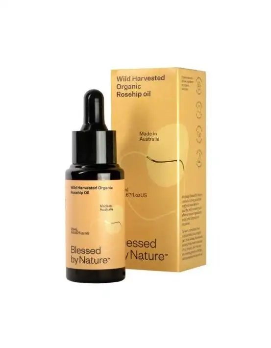 Blessed By Nature Wild Harvested Organic Rosehip Oil 20mL