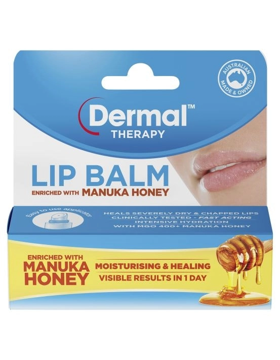 Dermal Therapy Lip Balm Enriched with Manuka Honey 10g