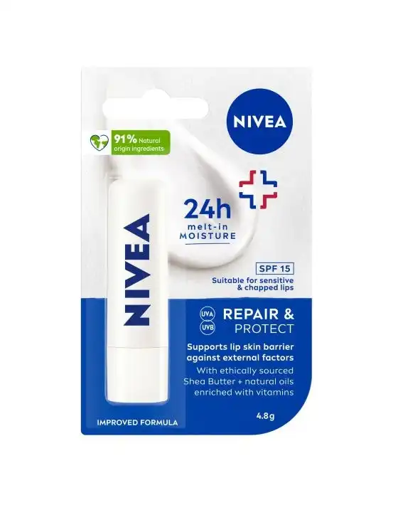 Nivea Lip Balm Repair And Protection 4.8G