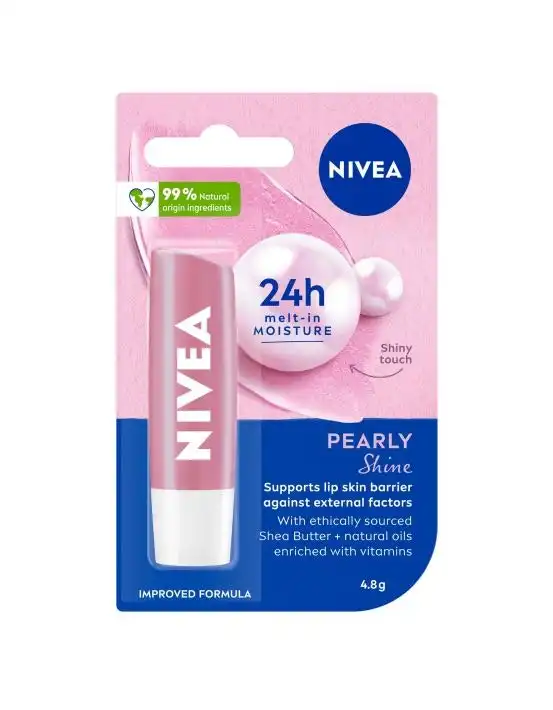 Nivea Pearl & Shine Lip Balm SPF15 4.8g