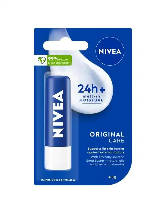 Nivea Lip Balm Original Care 4.8G