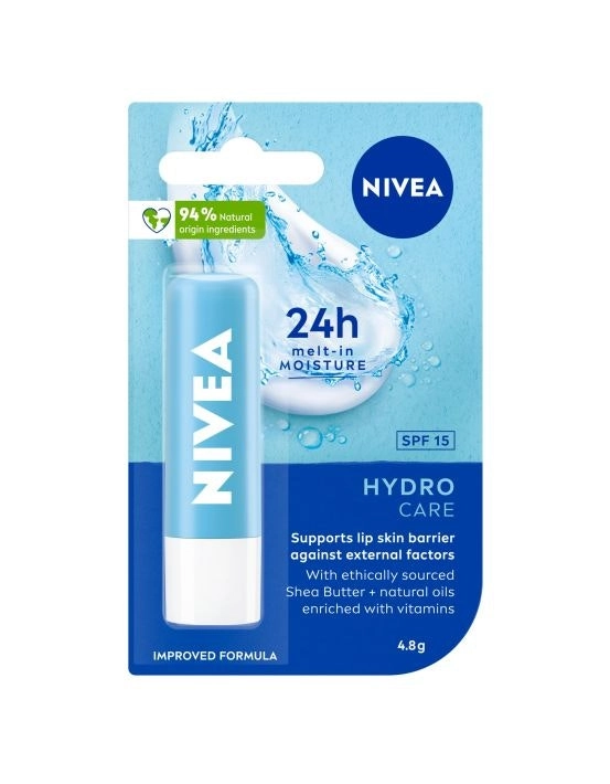 Nivea Hydro Care Lip Balm SPF15 4.8g