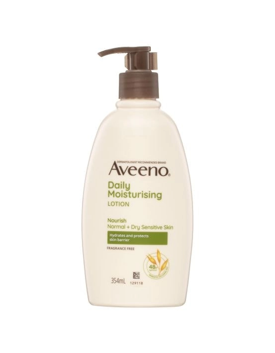 Aveeno Active Naturals Daily Moisturising Fragrance Free Lotion 354mL