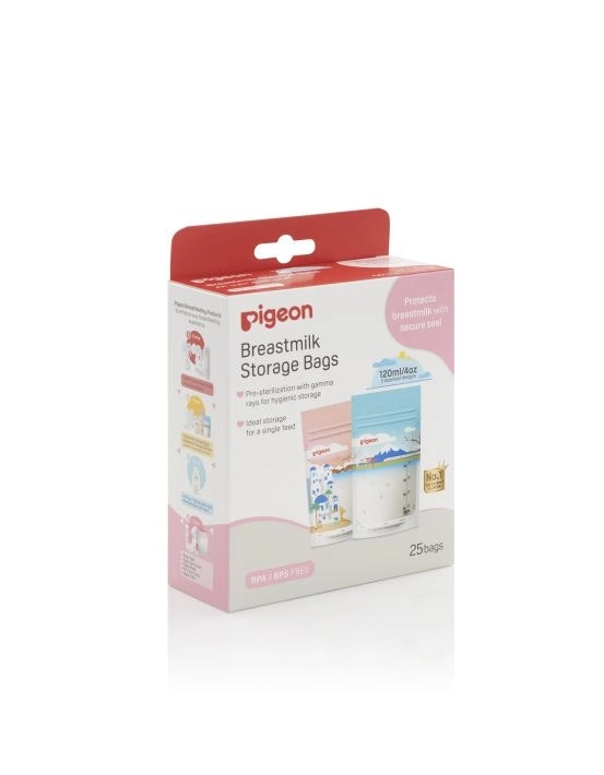 PIGEON Breast Milk Storage Bags 25 Bags