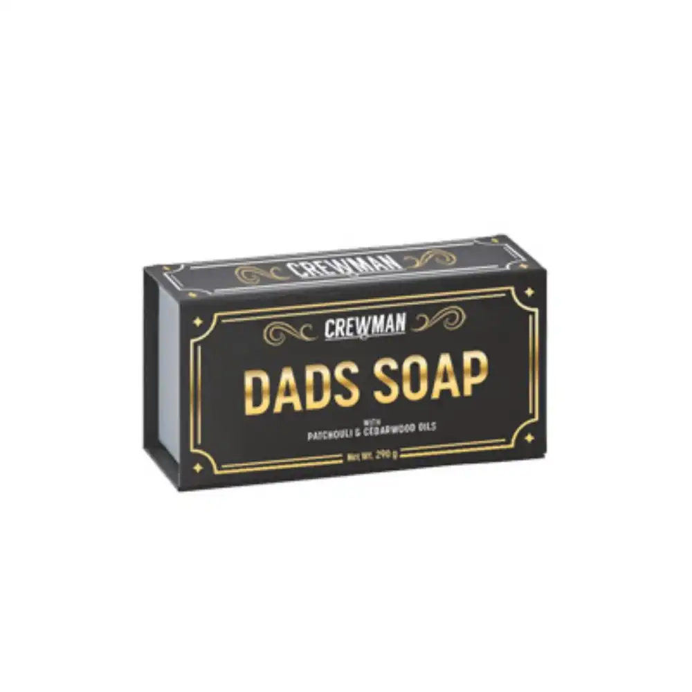 Crewman Mens Big Bar 290g Gift Boxed Dads Soap