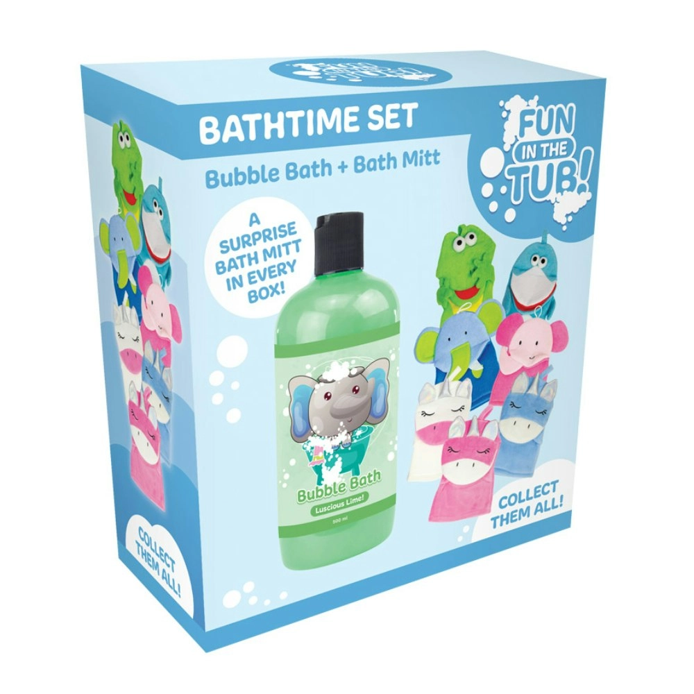 Fun in the Tub Elephant Bubble Bath With Bonus Mystery Bath Mitt