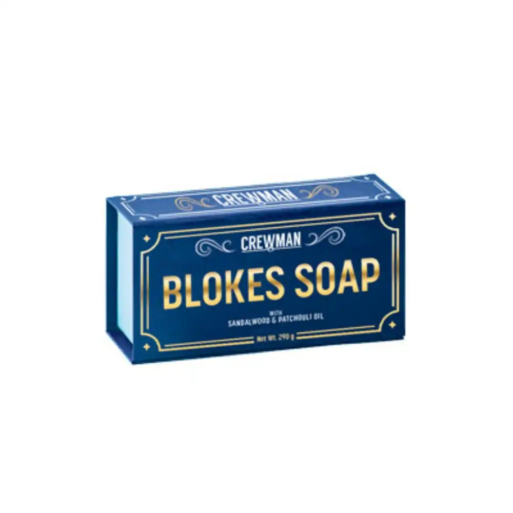 Crewman Mens Big Bar 290g Gift Boxed Blokes Soap