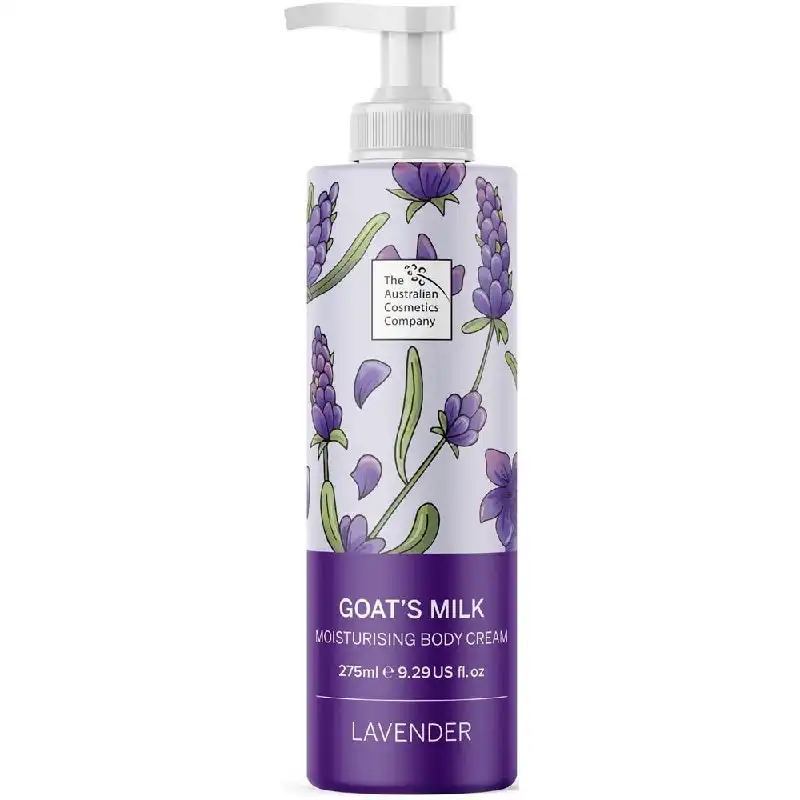 The Australian Cosmetics Company Moisturising Body Cream Lavender 275ml