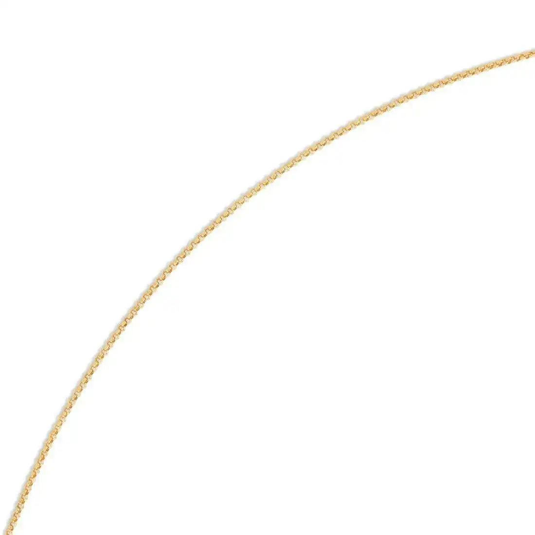 9ct Yellow Gold Belcher Chain Necklace 65cm