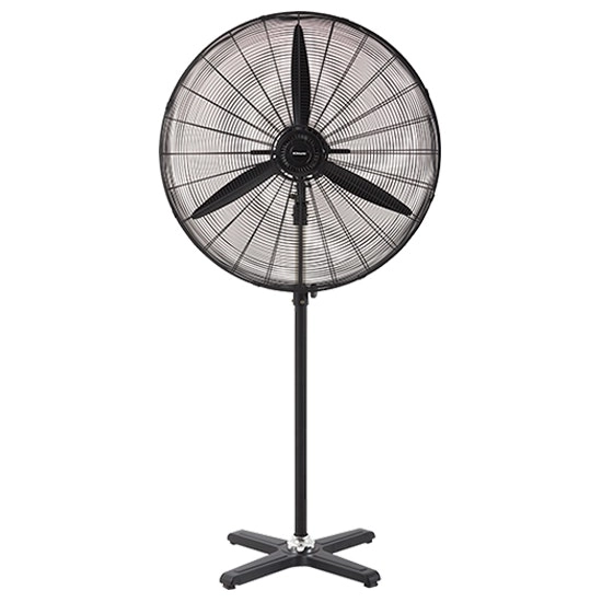 Dimplex Matte Black 220W Electric 75cm High Velocity Pedestal Floor Fan/Cooler