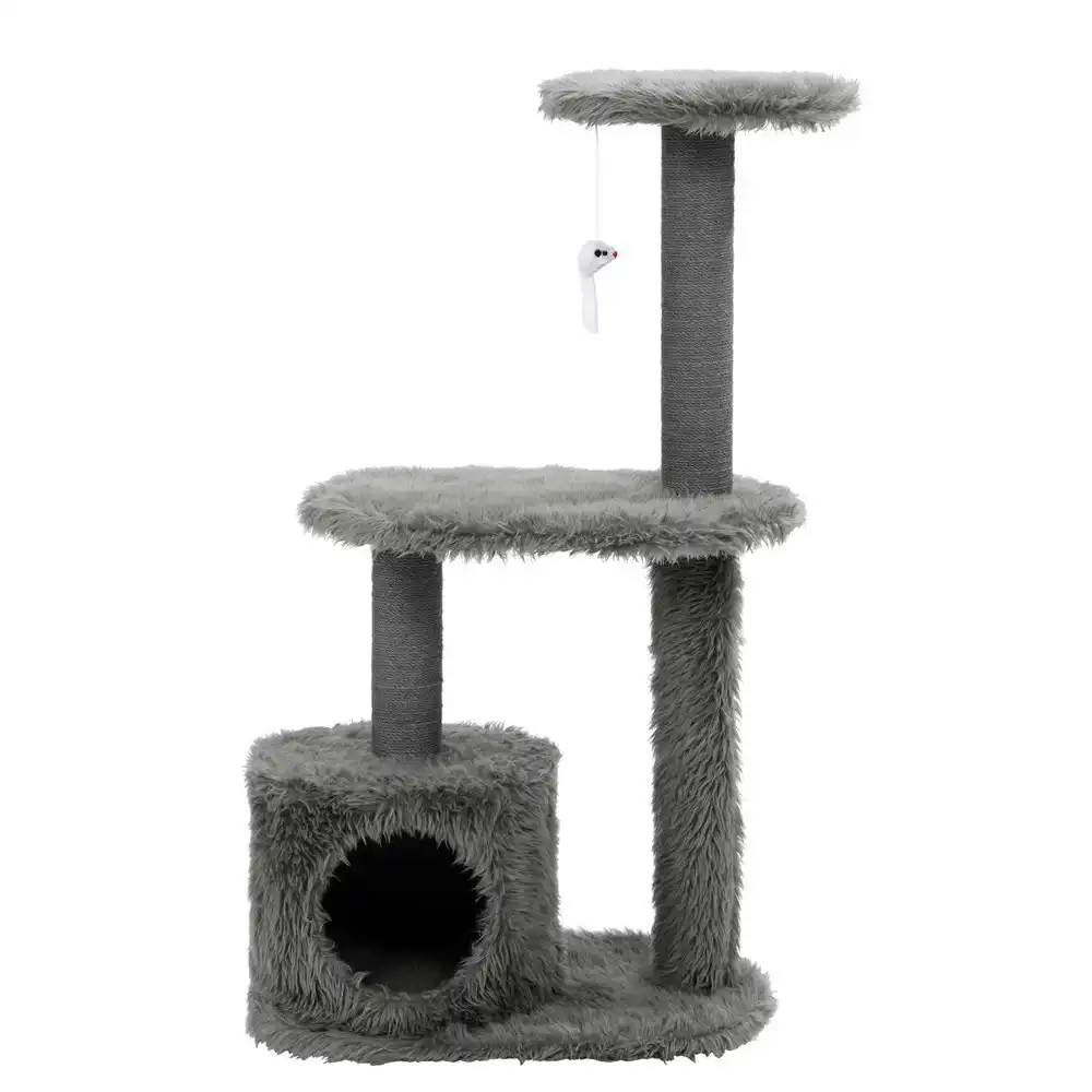 Paws & Claws Catsby 95cm Ormond Condo Cat/Pet Condo w/Scratching Post Charcoal