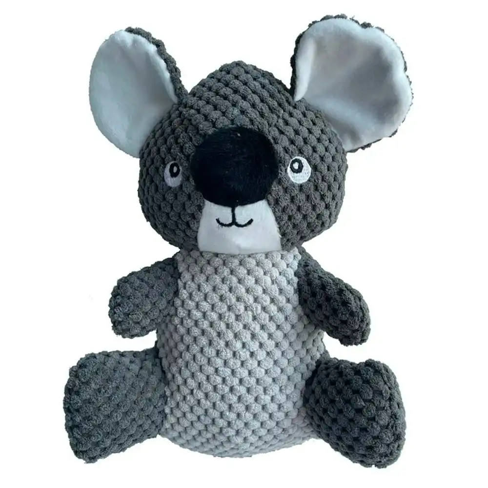 Paw Play Plush Koala Chew Soft Plush Squeak Sound Cat/Dog Pet Playing Toy 25cm