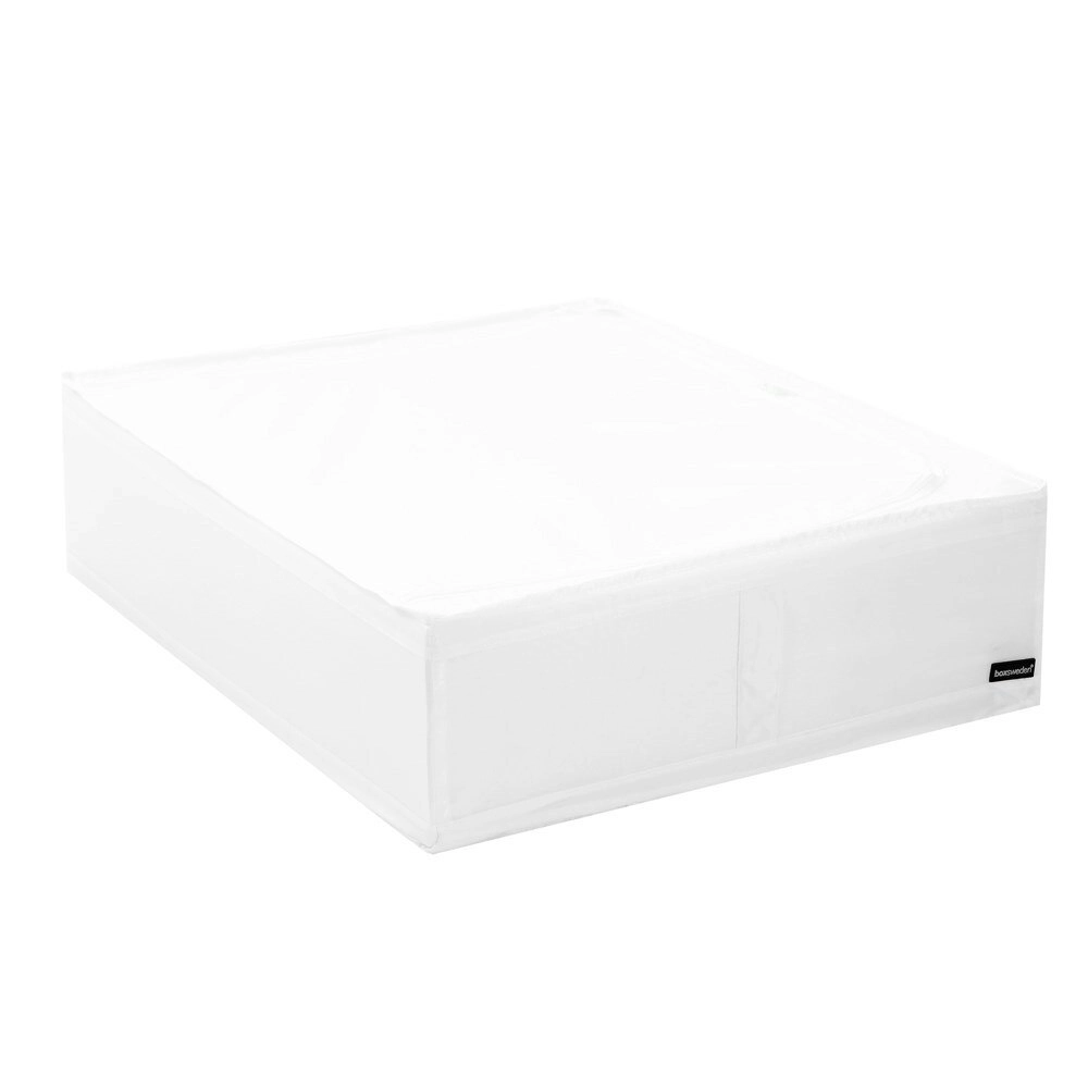 Boxsweden Kloset Storage Chest w/ Zipper Large 69cm Organiser Container White