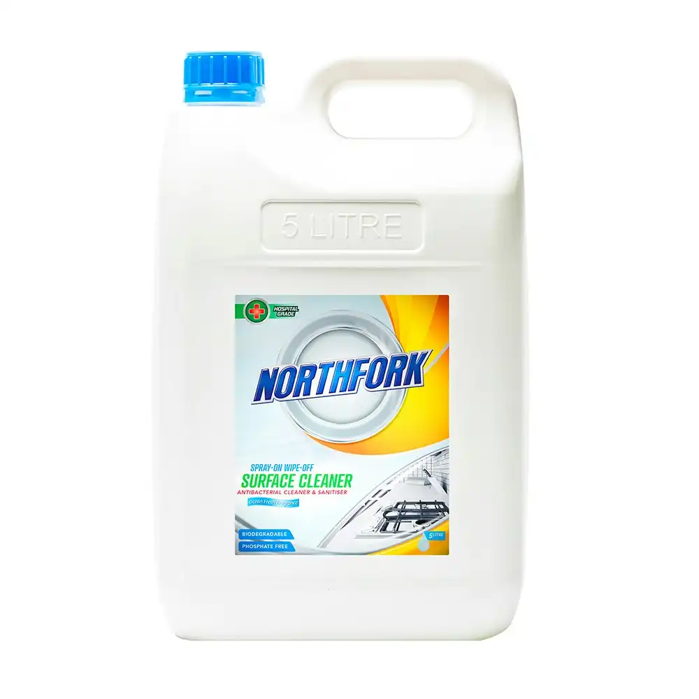 Northfork 5L Surface Disinfectant Liquid Cleaner Stovetop/Benchtop/Kitchen Table