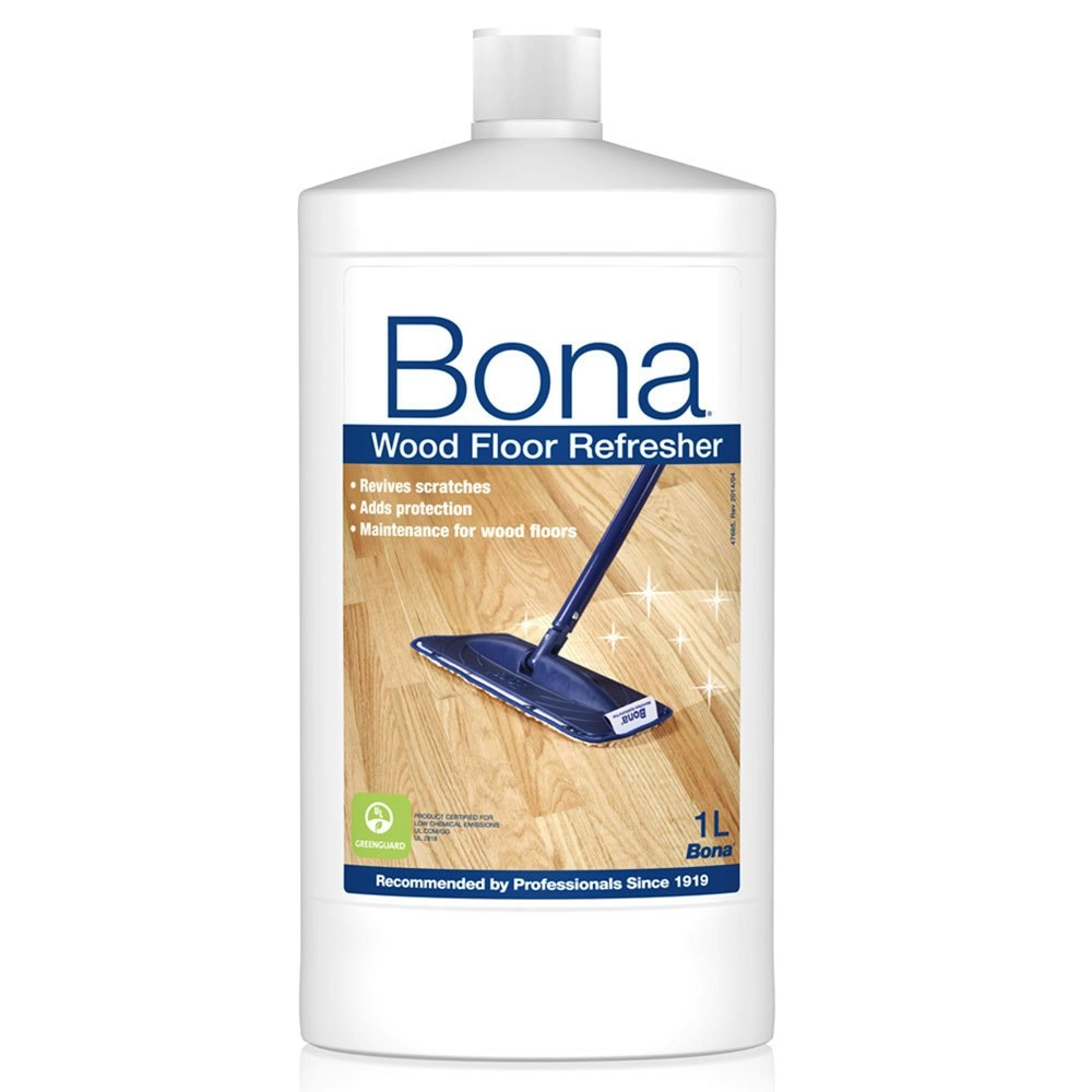 Bona 1L Wood Floor Refresher Maintenance for Varnished Wooden Wear Protection