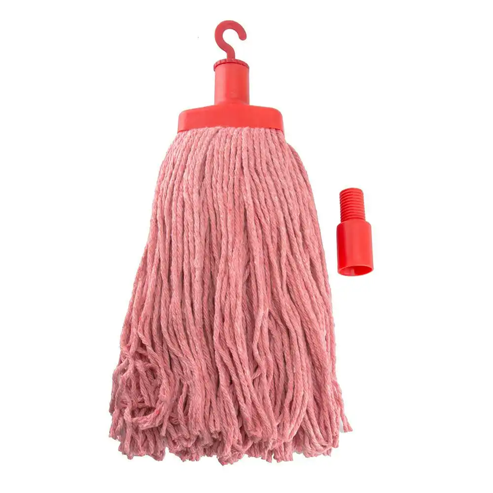 Pullman 400g Durable Floor Mop Replacement Head for Domestic/Commercial Use Red