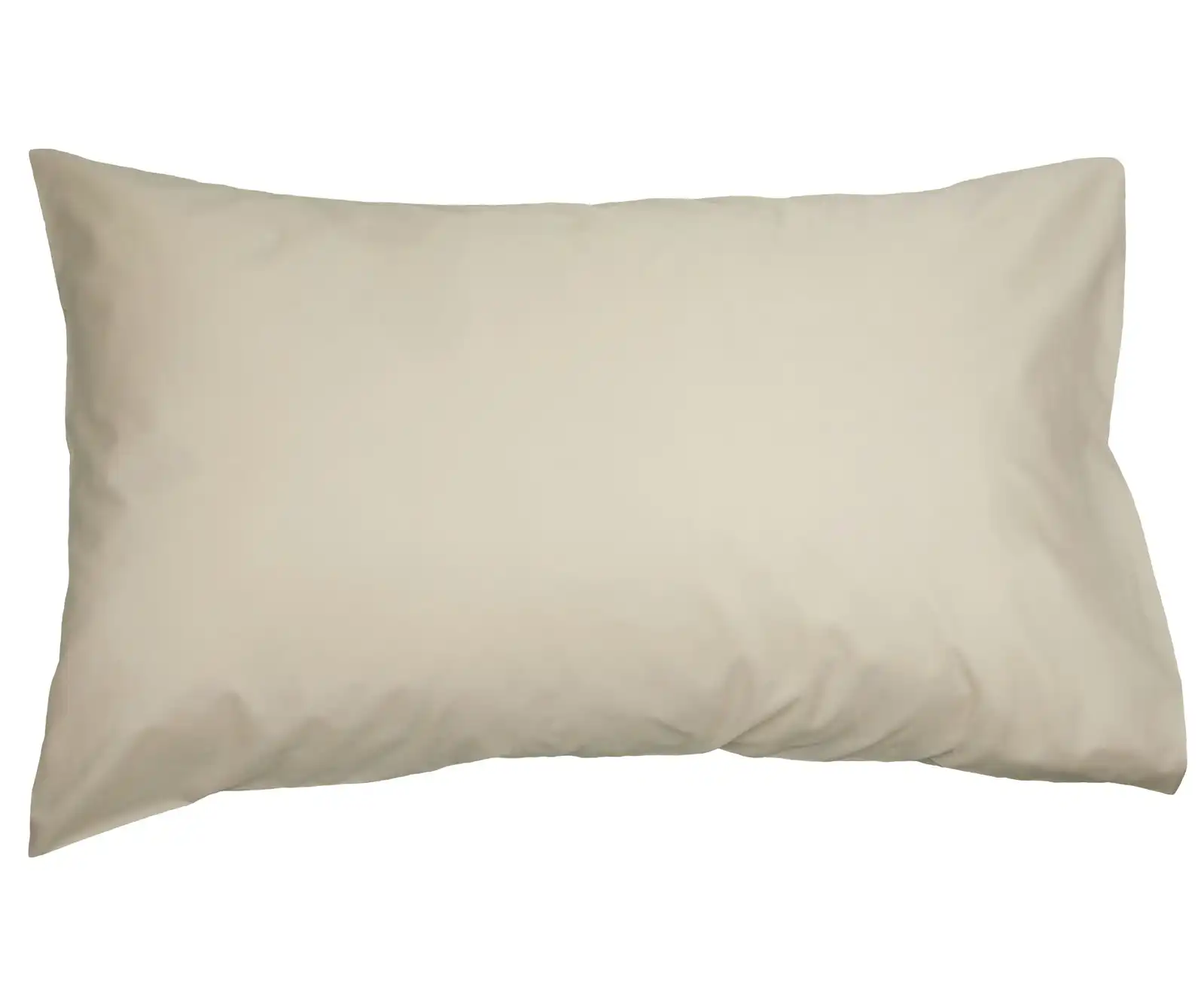 Ardor 300TC 48x74cm Soft Cotton Twin Pack Pillowcase Bed Pillow Cover Case Stone