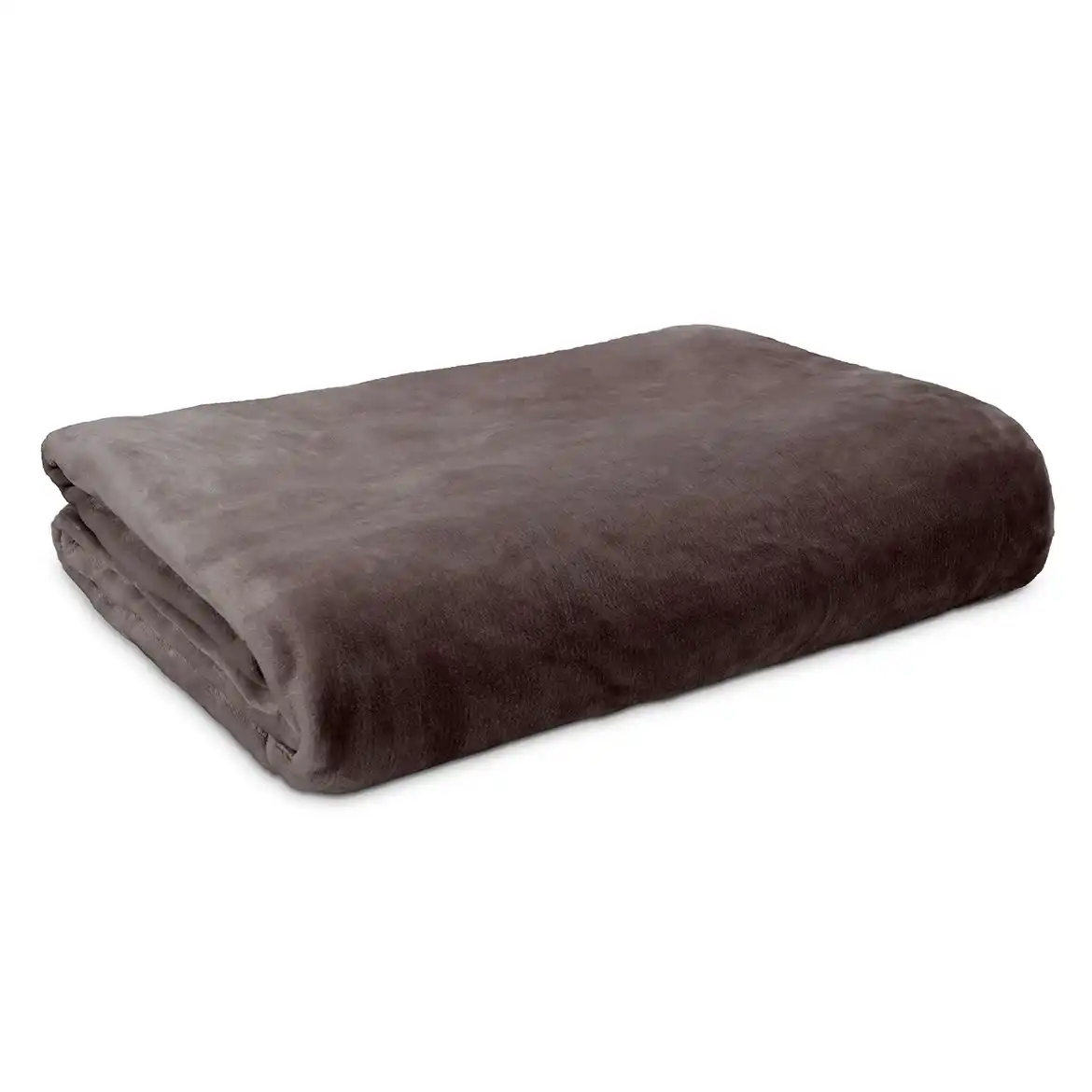 Ardor Boudoir Single Bed Lucia Luxury Plush Soft Velvet Blanket Bedding Charcoal