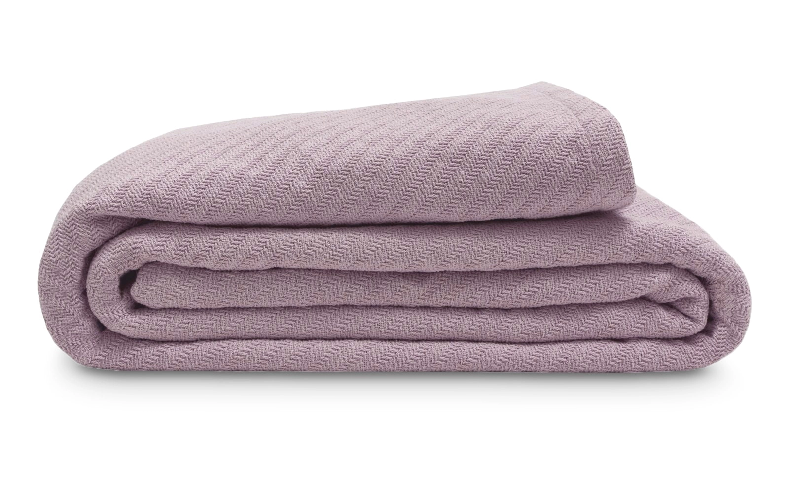 Ardor Surry Queen Bed Blanket Breathable Textured Woven Cotton Bedding Lilac