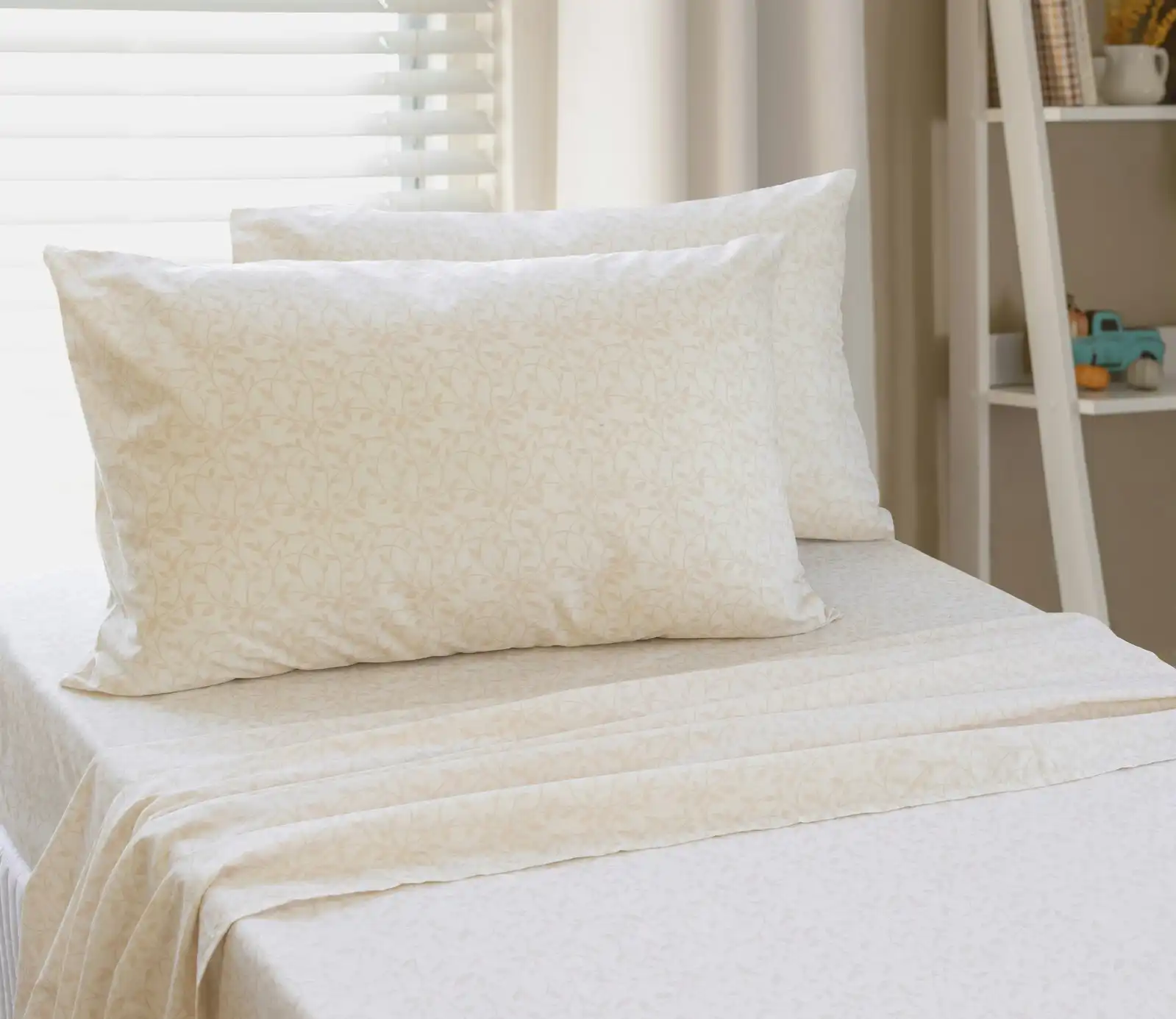 Jelly Bean Kids/Children Single Bed Vine Cotton Sheet Set Home Bedding Soft Rose