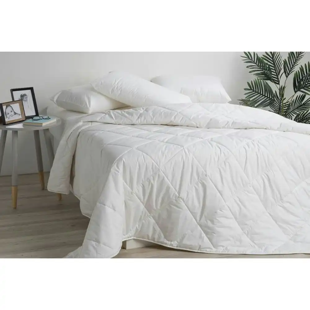 Jason Single Bed Washable Sleep Quilt/Doona Australian Wool Winter Weight 500GSM