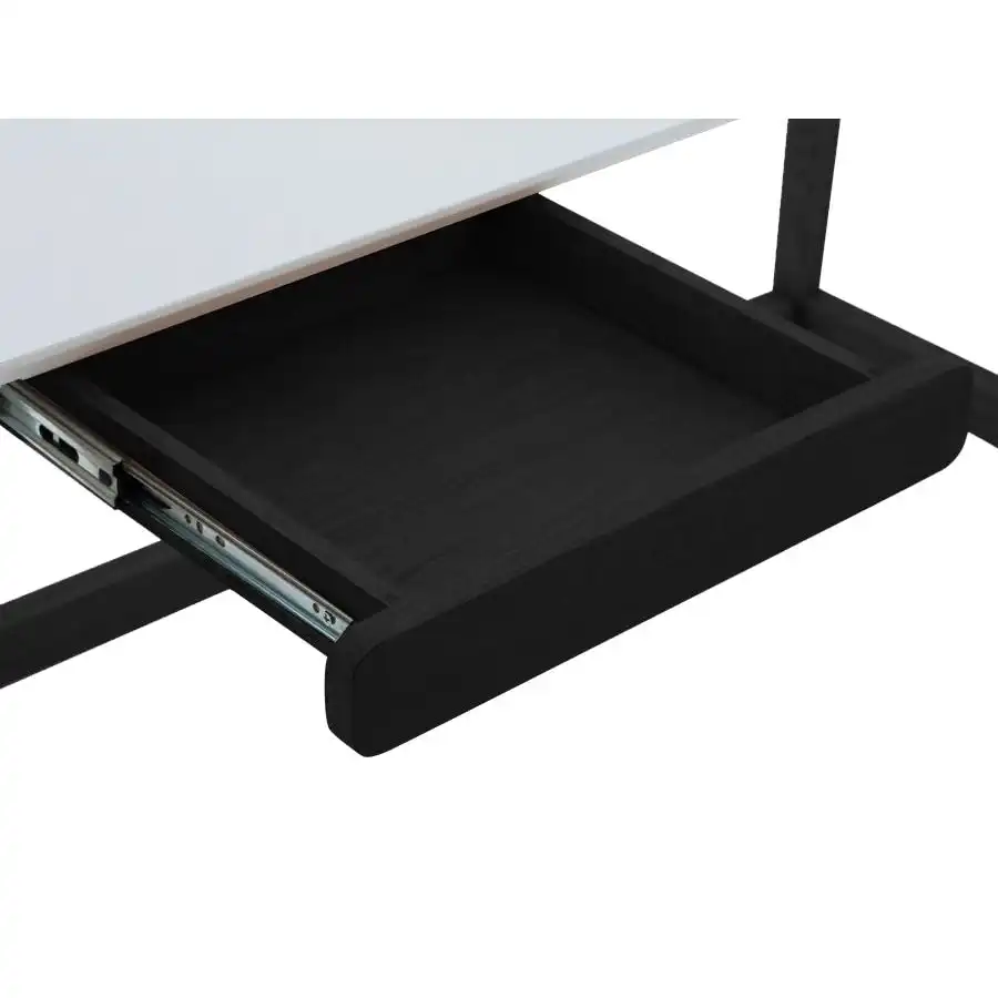 HomeStar Alexandria Office Study Comptuer Working Desk - Black